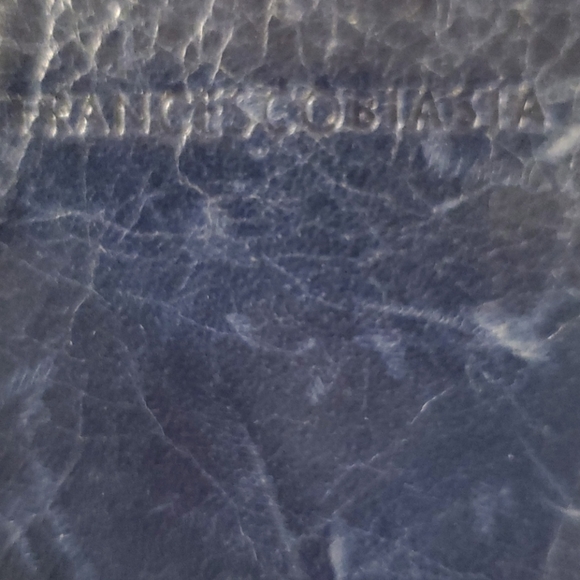 Francesco Biasia women's blue leather wallet - Picture 5 of 5